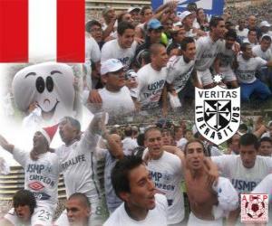 пазл Club Deportivo Университет Сан-Мартин-де-Поррес децентрализованных Чемпион Чемпионат 2010 (ПЕРУ)